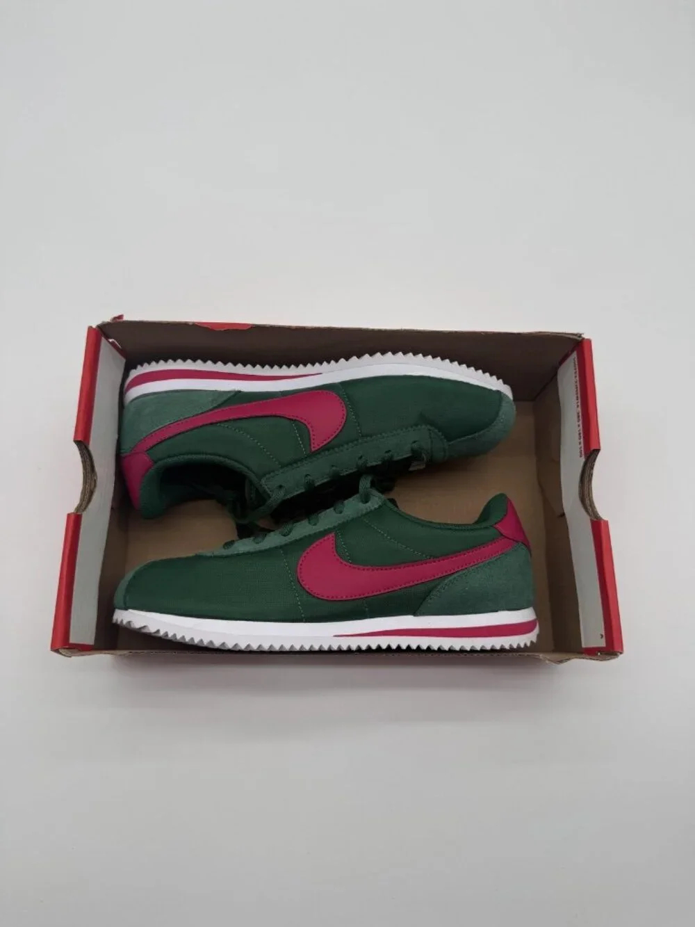 New Nike Cortez TXT GS Shoes Youth 5Y Green Pink IH7654 300 Running Sneakers